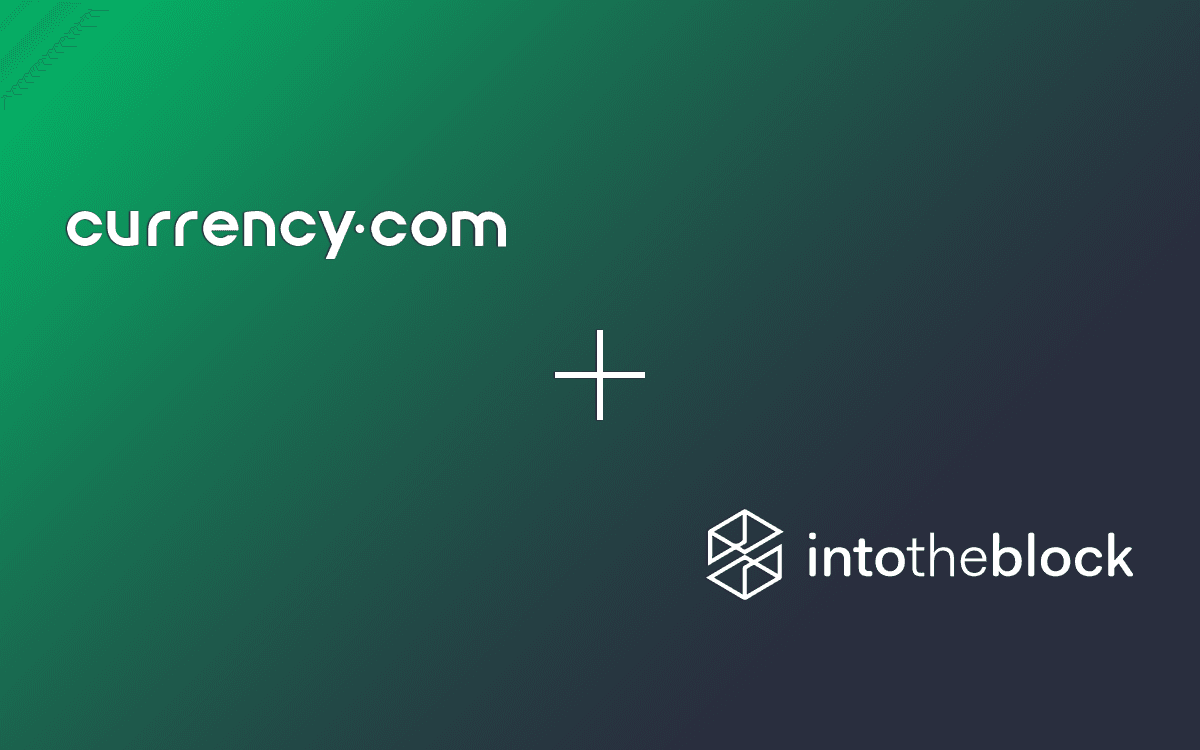 Currency.com объявила о сотрудничестве с аналитической платформой IntoTheBlock