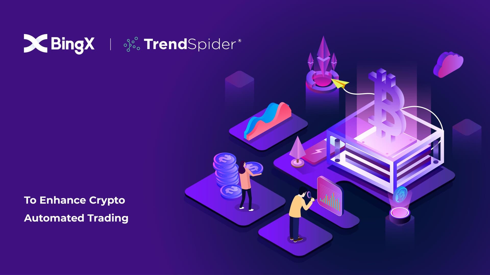 BingX интегрирует TrendSpider для улучшения автоматизированной торговли криптовалютой
