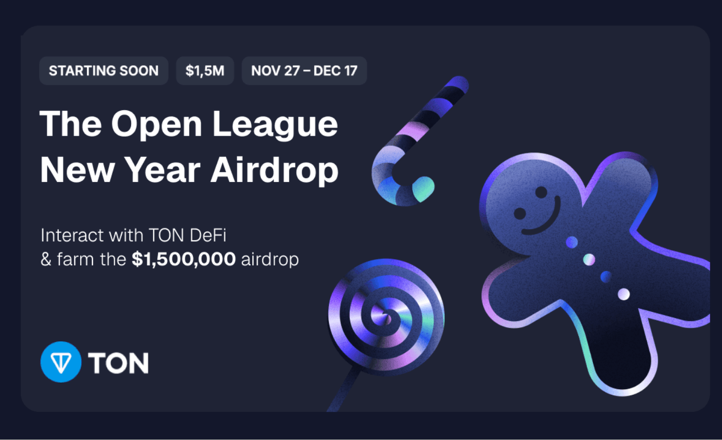 Седьмой сезон The Open League: аирдроп на $1,5 млн, новые задания и полное погружение в мир DeFi