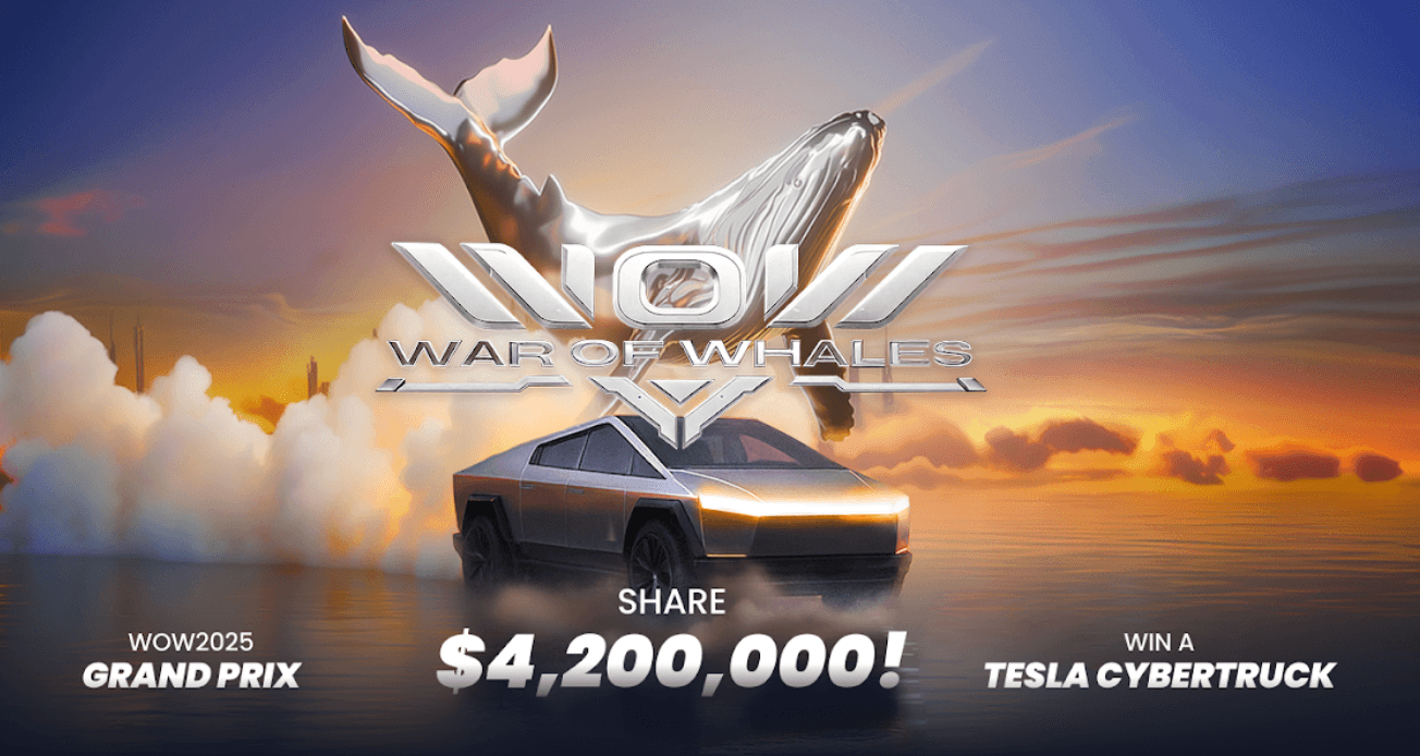 BloFin WOW 2025: регистрация на чемпионат по трейдингу с призовым фондом $4,2 млн и главным призом — Tesla Cybertruck открыта!