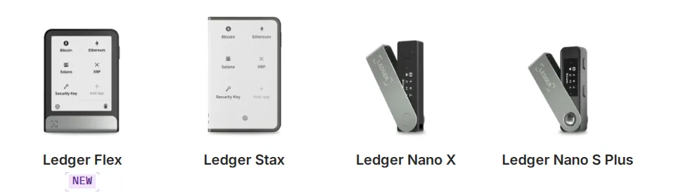 Как выглядят холодные кошельки Ledger