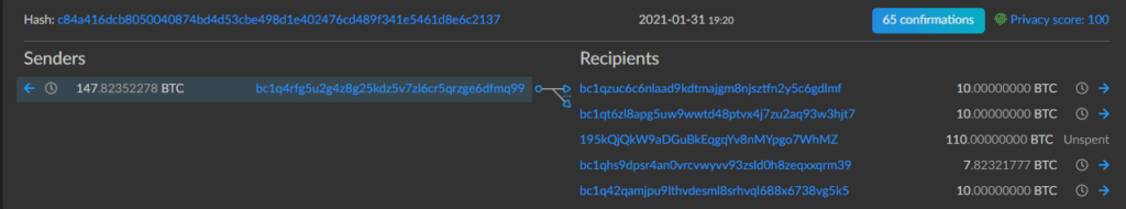 bitcoin cold wallet