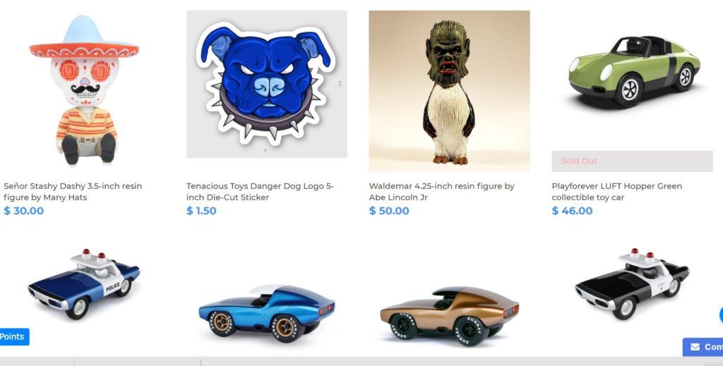 Игрушки за криптовалюту на Tenacious Toys