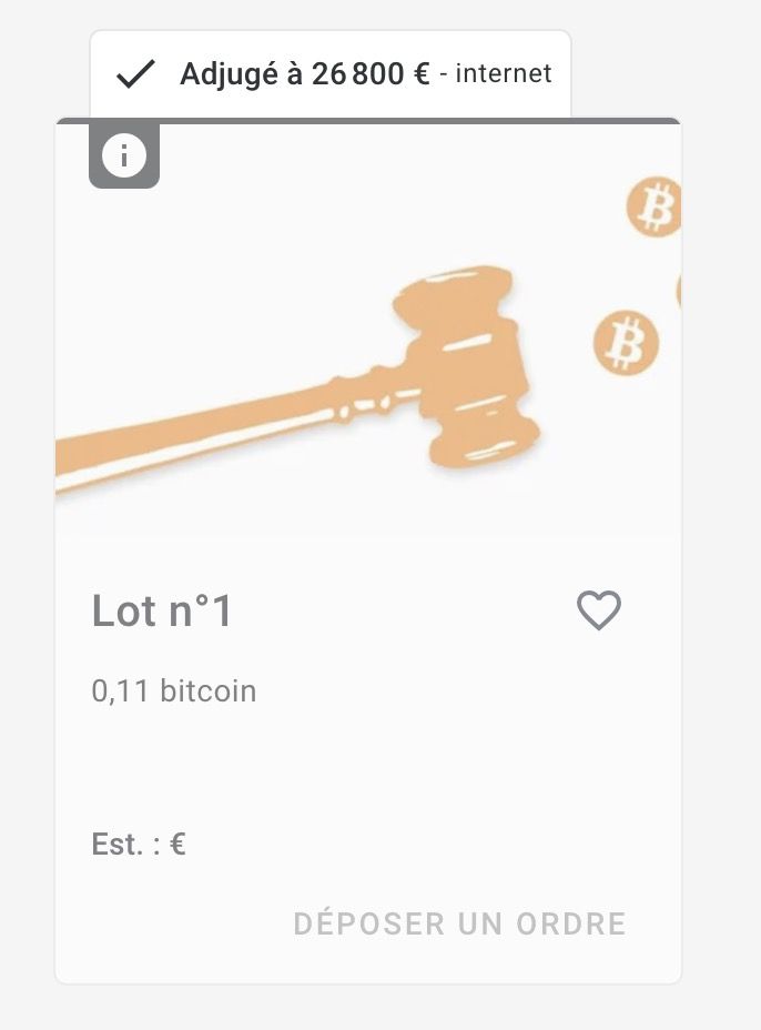 Биткоин аукцион
