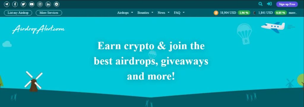 Платформа AirDropAlert