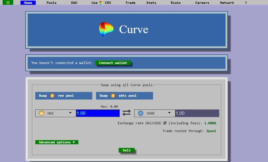 Скрин Curve