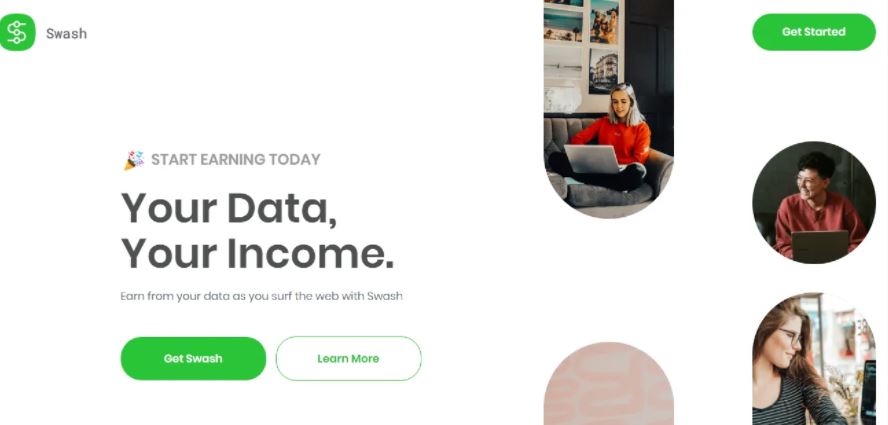 Скрин платформы Swashapp
