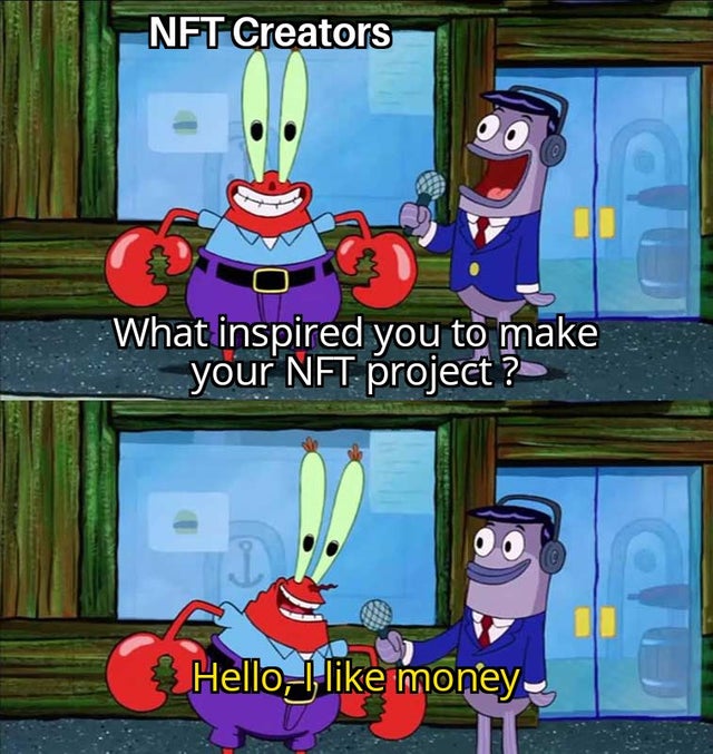 Шутка про NFT