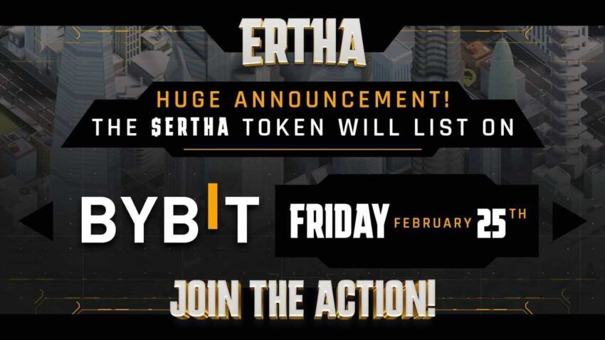 Биржа Bybit включила в листинг токен ERTHA