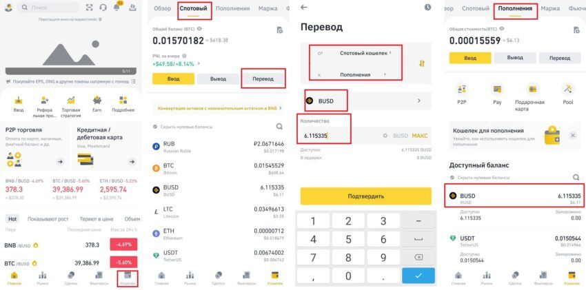 P2P-платформа Binance