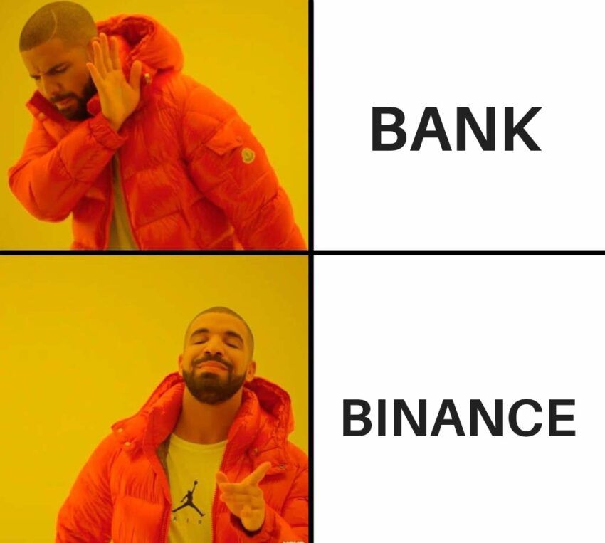 Шутка про Binance