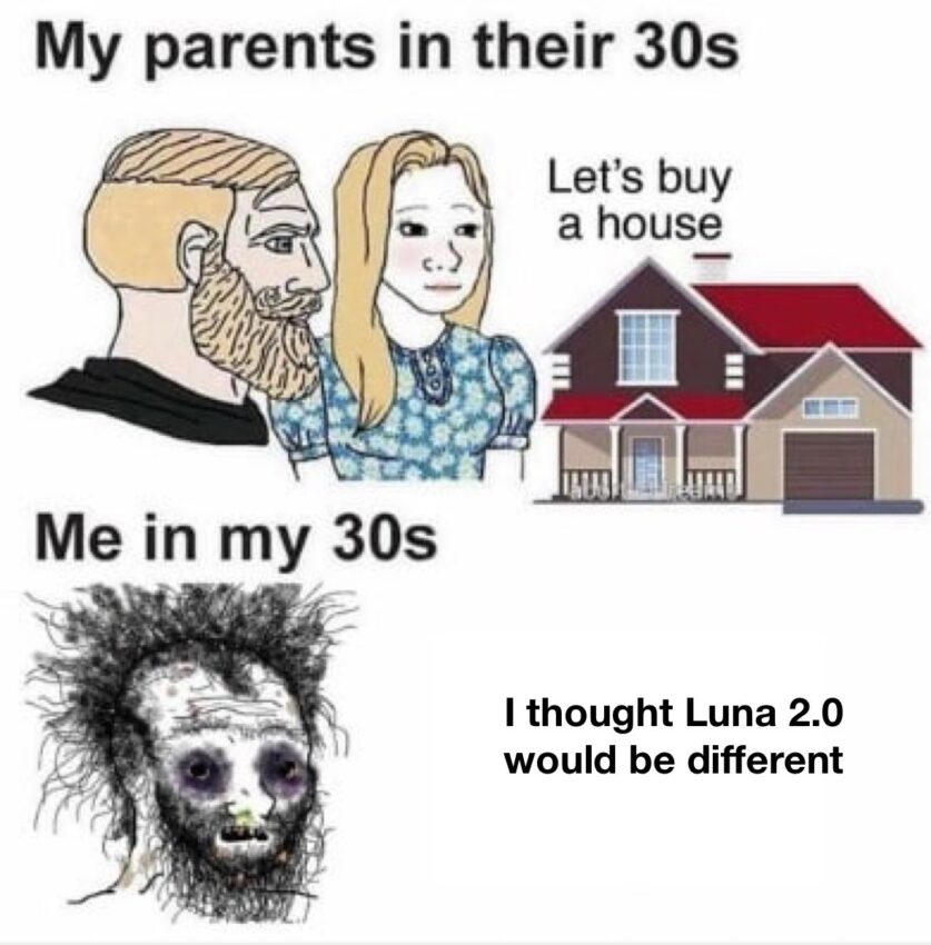 Мем про LUNA
