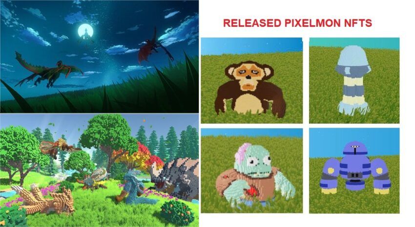 Сравнение NFT Pixelmon