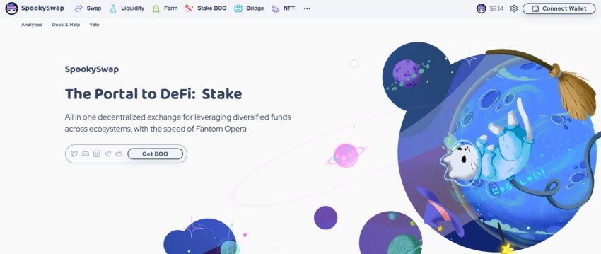 Интерфейс криптобиржи
