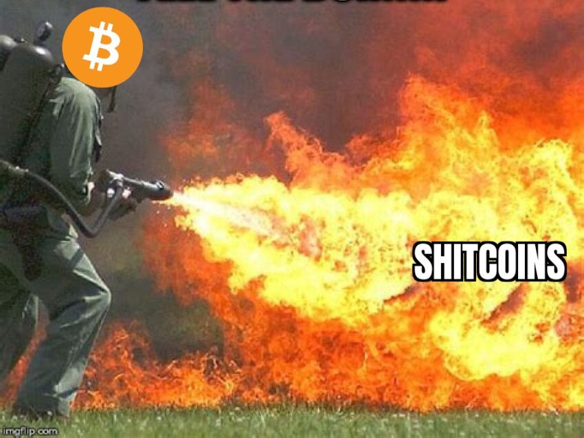 Мем про биткоин