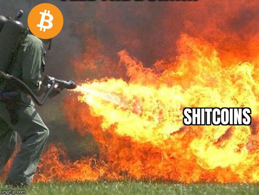Мем про биткоин