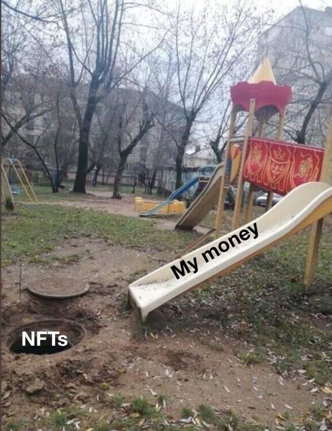 Мем про NFT