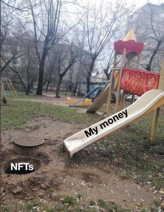 Мем про NFT