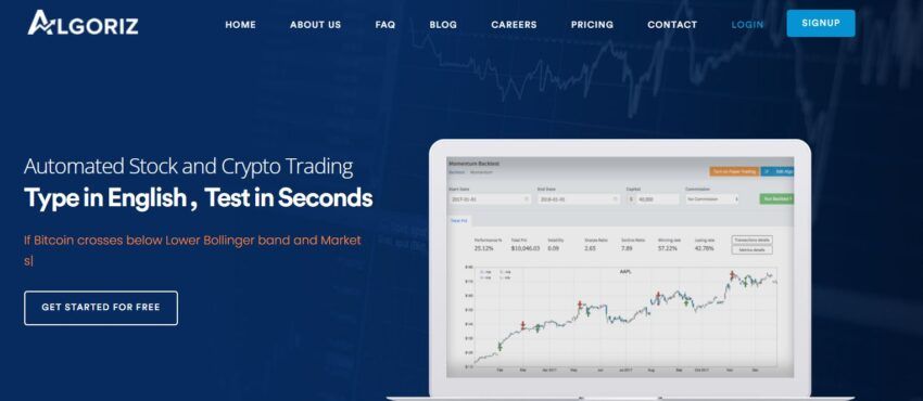 Платформа Algoriz