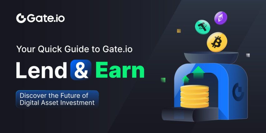 Gate.io Lend & Earn достигла новых высот, получив $500 млн в виде заемных средств