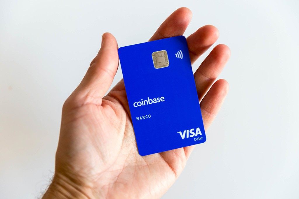 3. Карта Coinbase Visa
