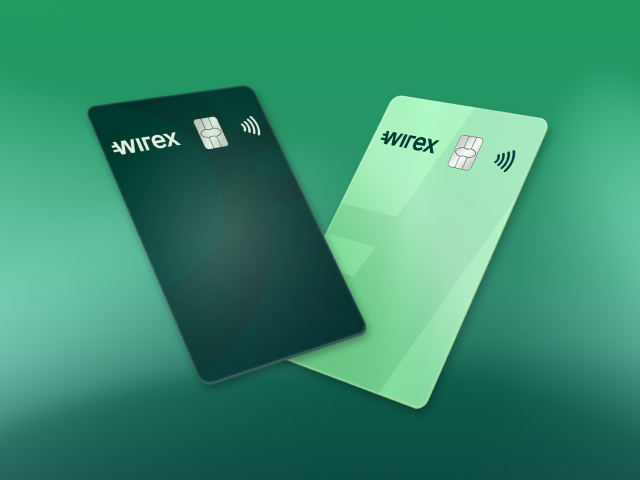 4. Карта Wirex Visa или Mastercard