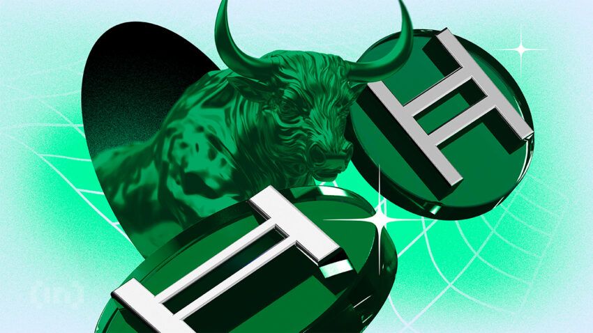 Hedera (HBAR) проигнорировала «крест смерти», показав рост на 20%