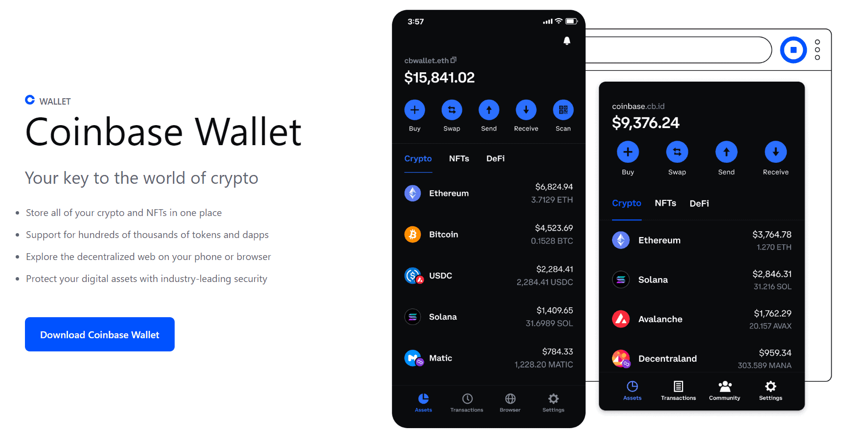 4.  Coinbase Wallet 