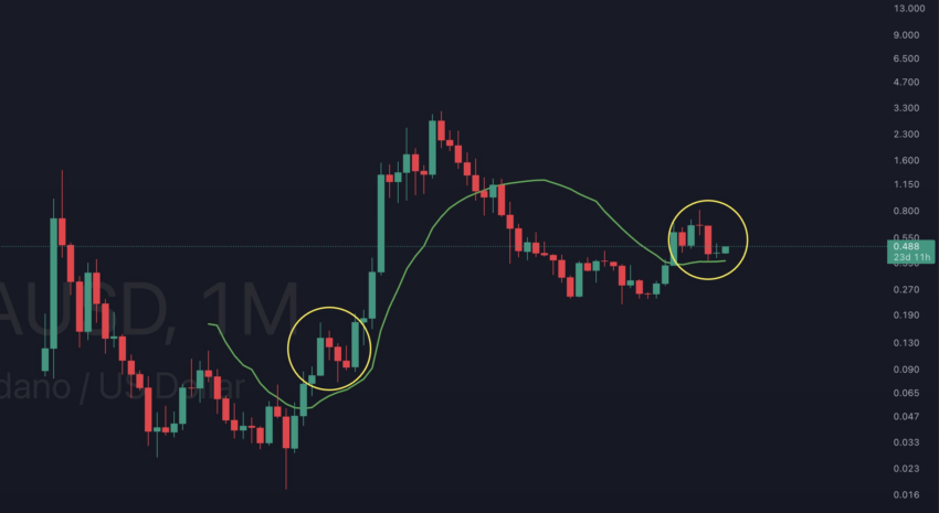 Разметка графика Cardano от Дэна Гамбарделло