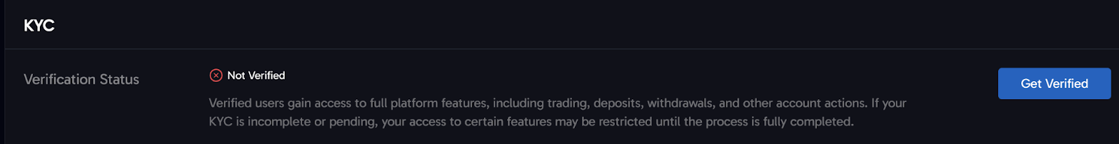 Проверка KYC
