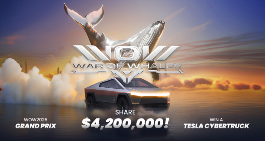 BloFin WOW 2025: регистрация на чемпионат по трейдингу с призовым фондом $4,2 млн и главным призом — Tesla Cybertruck открыта!