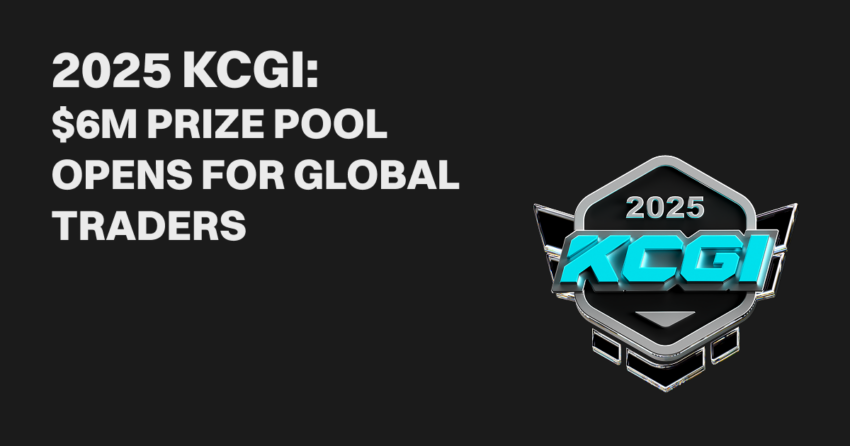 Bitget запускает ежегодный трейдинговый турнир KCGI с призовым фондом 6 миллионов USDT